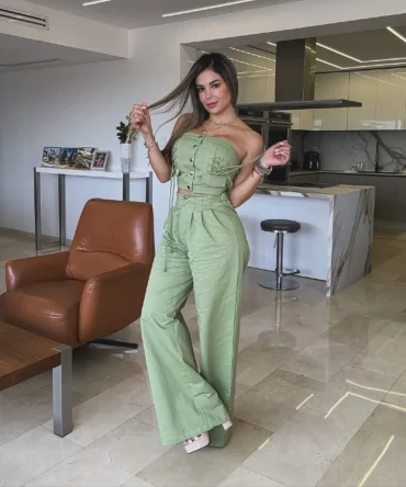 Vestido casual dos piezas